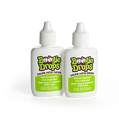 Boogie Drops&trade; 2-Pack 0.85 oz. Saline Nose Drops. View a larger version of this product image.