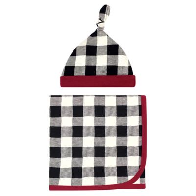 plaid swaddle blanket