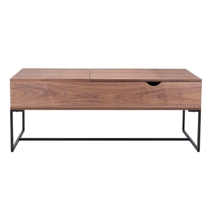 Safavieh Nolen Lift Top Coffee Table In Walnut Black Bed Bath Beyond