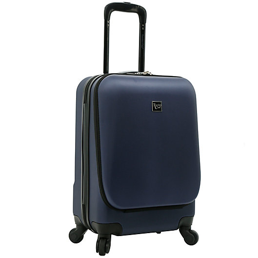 Alternate image 1 for Traveler's Club® 20-Inch Hardside Spinner Carry On Luggage with Laptop Section