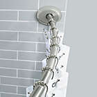 Alternate image 3 for TITAN&trade; Stainless Steel Dual Install Curved Shower Rod in Brushed Nickel