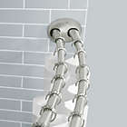 Alternate image 3 for TITAN&trade; Stainless Steel Dual Install Double Curved Shower Rod in Brushed Nickel