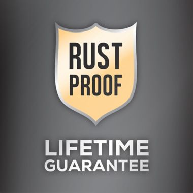 TITAN&trade; Stainless Steel Dual Install Double Curved Shower Rod in Brushed Nickel. View a larger version of this product image.