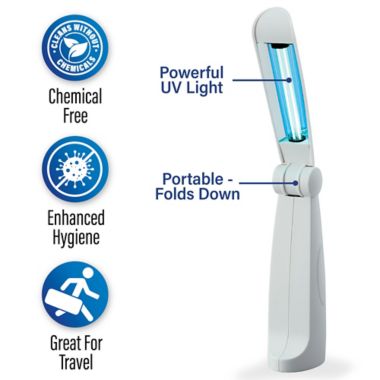 Safe & Healthy&trade; Portable UV-C Sanitizing Light. View a larger version of this product image.