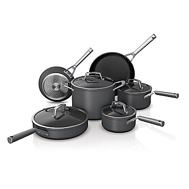 Ninja&trade; Foodi&trade; NeverStick&trade; Premium Hard-Anodized 10-Piece Cookware Set. View a larger version of this product image.