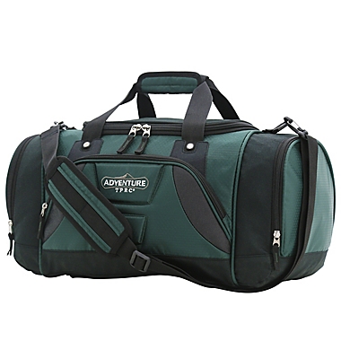 Traveler&#39;s Club&reg; Adventurer II 20-Inch Sport Duffel with Wet Pocket in Green/Black. View a larger version of this product image.