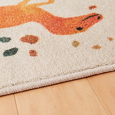 Mohawk Home&reg; Prismatic Dino Jungle 3&#39;4 x 5&#39; Area Rug in Green. View a larger version of this product image.