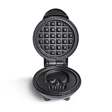 Dash&trade; Skull Mini Waffle Maker in Shimmer. View a larger version of this product image.