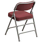 Alternate image 7 for Flash Furniture Hercules Padded Folding Chairs in Burgundy (Set of 2)