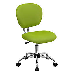 Flash Furniture Mid-Back Mesh Swivel Task Chair in Green