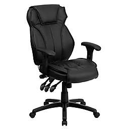 Flash Furniture High-Back Ergonomic Executive Office Chair in Black