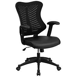 Flash Furniture High Back Mesh Executive Swivel Office Chair in Black