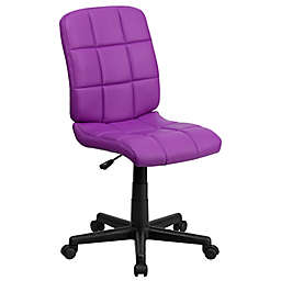 Flash Furniture Mid-Back Quilted Vinyl Task Chair