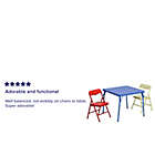 Alternate image 4 for Flash Furniture Kids Colorful 3-Piece Folding Table and Chair Set