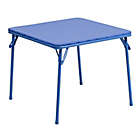 Alternate image 0 for Flash Furniture Kids Folding Table in Blue