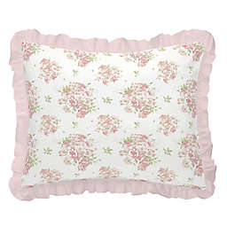 NoJo® Kimberly Grant Shabby Chic Standard Pillow Sham in Pink