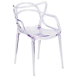 Flash Furniture Nesting Transparent Side Chair