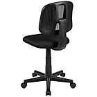 Alternate image 11 for Flash Furniture Mid-Back Mesh Pivoting Office Chair in Black
