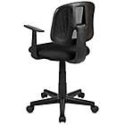 Alternate image 11 for Flash Furniture Mid-Back Mesh Pivoting Office Chair with Armrests in Black