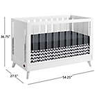 Alternate image 4 for Oxford Baby Holland 3-in-1 Convertible Crib in White
