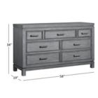 Alternate image 4 for Soho Baby Manchester 7-Drawer Dresser in Rustic Grey