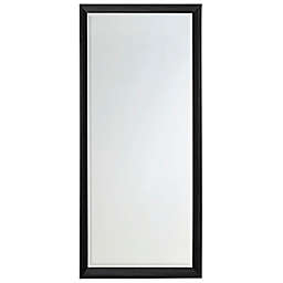 30-Inch x 70-Inch Floor Mirror in Black