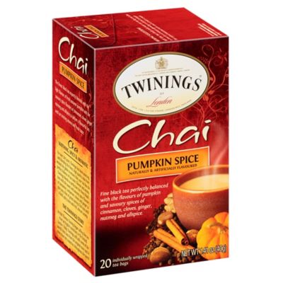 Twinings&reg; Pumpkin Spice Chai Tea Bags 20-Count