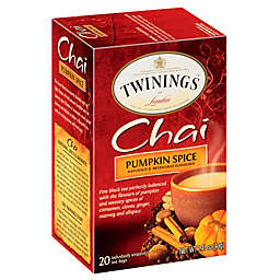 Twinings® Pumpkin Spice Chai Tea Bags 20-Count