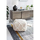 Alternate image 4 for Anji Mountain New Potato Caboose Pouf in Brown/Ivory