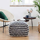 Alternate image 1 for Anji Mountain Betty Boop Pouf in Black/Ivory