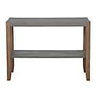 Alternate image 3 for Alaterre Newport 40-Inch Faux Concrete and Wood Console Table