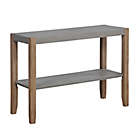 Alternate image 0 for Alaterre Newport 40-Inch Faux Concrete and Wood Console Table