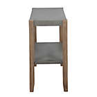 Alternate image 4 for Alaterre Newport 40-Inch Faux Concrete and Wood Console Table