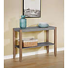Alternate image 1 for Alaterre Newport 40-Inch Faux Concrete and Wood Console Table