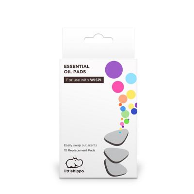 LittleHippo Aromatherapy Replacement Pads for WISPI Diffuser (Set of 10)