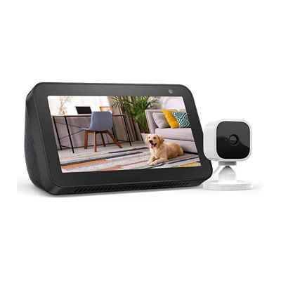 Amazon Echo Show 5 + Blink Mini 1 Camera in Charcoal
