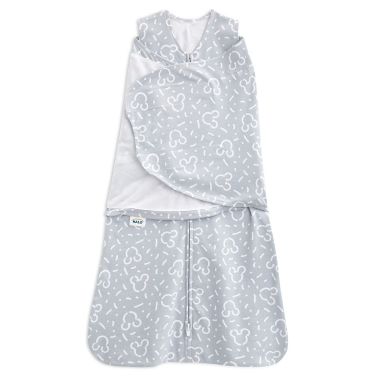 HALO&reg; Disney&reg; Confetti Mickey 2-in-1 SleepSack&reg; Swaddle in Grey. View a larger version of this product image.