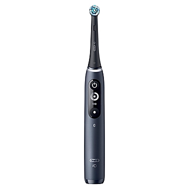 Oral-B iO Series 7 Rechargeable Toothbrush in Black. View a larger version of this product image.
