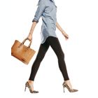 Alternate image 0 for No Nonsense&reg; Medium Lipstick Blackout Legging in Black