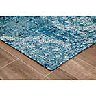 Alternate image 3 for Anji Mountain&reg; Maldives Handcrafted 0.25&quot; Rug&#39;d Chair Mat in Blue/Ivory
