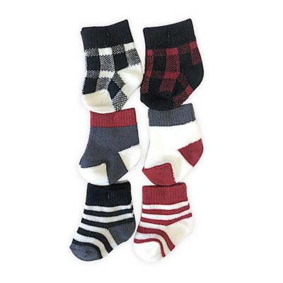 plaid socks