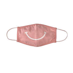London Luxury® 2-Pack Kids's Smile Fabric Face Masks in Pink