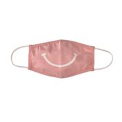 London Luxury&reg; 2-Pack Kids's Smile Fabric Face Masks in Pink
