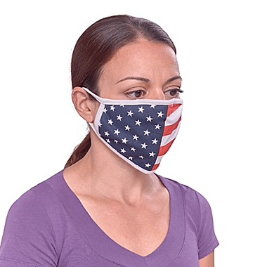 London Luxury&reg; 2-Pack Adult Fabric Face Masks. View a larger version of this product image.