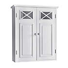 Alternate image 0 for Teamson Home Dawson 2-Door Removable Wooden Wall Cabinet in White