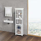 Alternate image 1 for Teamson Home Neal Removable Wooden Medicine Cabinet in White