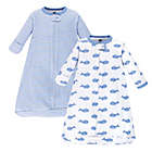 Alternate image 0 for Hudson Baby&reg; 2-Pack Whale Long Sleeve Sleeping Bag in Blue