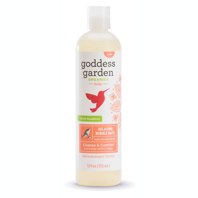 Goddess Garden Organics Baby 12 Oz Extra Sensitive Relaxing Bubble Bath Bed Bath Beyond