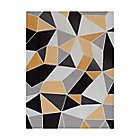 Alternate image 0 for Anji Mountain Figueres 3&#39; x 4&#39; Handcrafted 0.25&quot; Rug&#39;d Chair Mat in Yellow/Grey