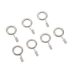 Cambria® Craft Clip Rings in Brushed Nickel (Set of 7)